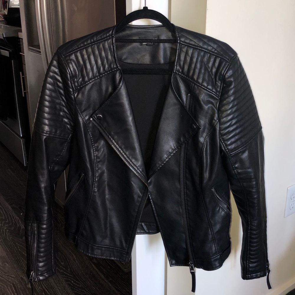 Topshop Leather Jacket